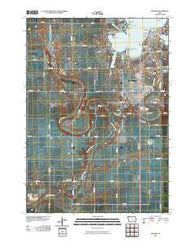Milford Iowa Historical topographic map, 1:24000 scale, 7.5 X 7.5 Minute, Year 2010