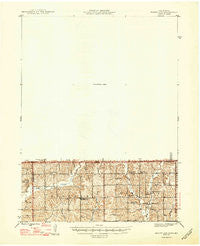 Mount Ayr Iowa Historical topographic map, 1:62500 scale, 15 X 15 Minute, Year 1947