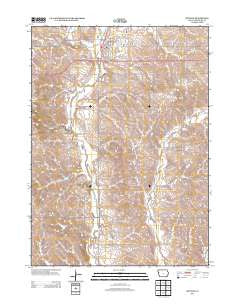 Moville Iowa Historical topographic map, 1:24000 scale, 7.5 X 7.5 Minute, Year 2013
