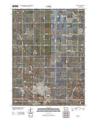 Nevada Iowa Historical topographic map, 1:24000 scale, 7.5 X 7.5 Minute, Year 2010