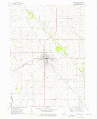 New Hampton Iowa Historical topographic map, 1:24000 scale, 7.5 X 7.5 Minute, Year 1972