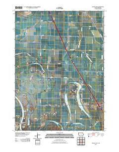 Onawa SW Iowa Historical topographic map, 1:24000 scale, 7.5 X 7.5 Minute, Year 2010