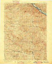 Peosta Iowa Historical topographic map, 1:125000 scale, 30 X 30 Minute, Year 1901