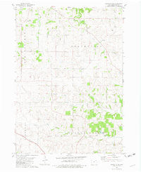 Postville NW Iowa Historical topographic map, 1:24000 scale, 7.5 X 7.5 Minute, Year 1981