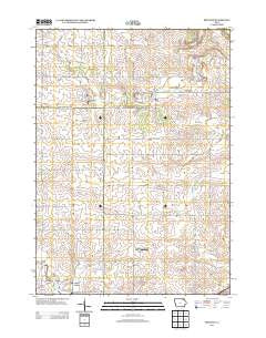 Protivin Iowa Historical topographic map, 1:24000 scale, 7.5 X 7.5 Minute, Year 2013