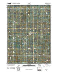 Radcliffe Iowa Historical topographic map, 1:24000 scale, 7.5 X 7.5 Minute, Year 2010