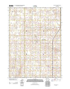 Radcliffe Iowa Historical topographic map, 1:24000 scale, 7.5 X 7.5 Minute, Year 2013