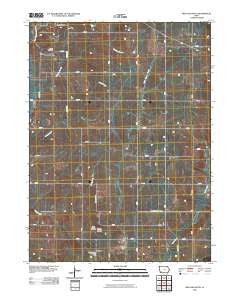 Red Oak South Iowa Historical topographic map, 1:24000 scale, 7.5 X 7.5 Minute, Year 2010