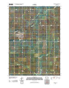 Reinbeck Iowa Historical topographic map, 1:24000 scale, 7.5 X 7.5 Minute, Year 2010