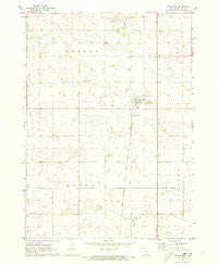 Rembrandt Iowa Historical topographic map, 1:24000 scale, 7.5 X 7.5 Minute, Year 1971