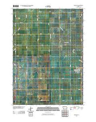 Ringsted Iowa Historical topographic map, 1:24000 scale, 7.5 X 7.5 Minute, Year 2010