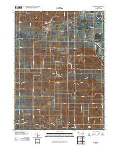 Riverside Iowa Historical topographic map, 1:24000 scale, 7.5 X 7.5 Minute, Year 2010