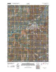 Rock Valley Iowa Historical topographic map, 1:24000 scale, 7.5 X 7.5 Minute, Year 2010