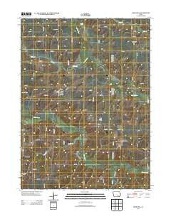 Rose Hill Iowa Historical topographic map, 1:24000 scale, 7.5 X 7.5 Minute, Year 2013