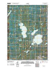 Ruthven Iowa Historical topographic map, 1:24000 scale, 7.5 X 7.5 Minute, Year 2010