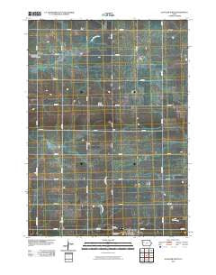 Schaller North Iowa Historical topographic map, 1:24000 scale, 7.5 X 7.5 Minute, Year 2010