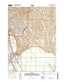 Sergeant Bluff Iowa Current topographic map, 1:24000 scale, 7.5 X 7.5 Minute, Year 2015