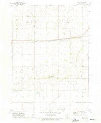 Sexton Iowa Historical topographic map, 1:24000 scale, 7.5 X 7.5 Minute, Year 1972