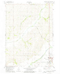 Shenandoah West Iowa Historical topographic map, 1:24000 scale, 7.5 X 7.5 Minute, Year 1978