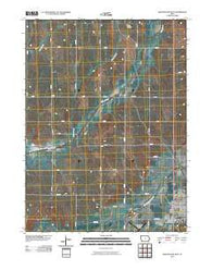 Shenandoah West Iowa Historical topographic map, 1:24000 scale, 7.5 X 7.5 Minute, Year 2010