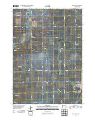 Sibley West Iowa Historical topographic map, 1:24000 scale, 7.5 X 7.5 Minute, Year 2010