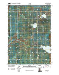 Silver Lake Iowa Historical topographic map, 1:24000 scale, 7.5 X 7.5 Minute, Year 2010