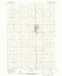 Sioux Center Iowa Historical topographic map, 1:24000 scale, 7.5 X 7.5 Minute, Year 1964