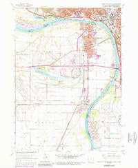 Sioux City South Iowa Historical topographic map, 1:24000 scale, 7.5 X 7.5 Minute, Year 1963