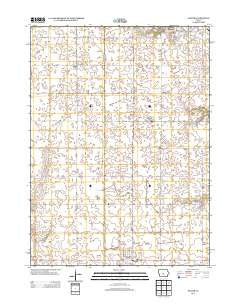 Slater Iowa Historical topographic map, 1:24000 scale, 7.5 X 7.5 Minute, Year 2013
