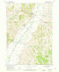 Smithland Iowa Historical topographic map, 1:24000 scale, 7.5 X 7.5 Minute, Year 1969