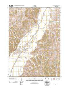 Smithland Iowa Historical topographic map, 1:24000 scale, 7.5 X 7.5 Minute, Year 2013