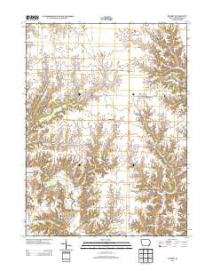 Sperry Iowa Historical topographic map, 1:24000 scale, 7.5 X 7.5 Minute, Year 2013