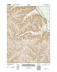 Springbrook Iowa Historical topographic map, 1:24000 scale, 7.5 X 7.5 Minute, Year 2013