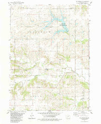 St. Charles NW Iowa Historical topographic map, 1:24000 scale, 7.5 X 7.5 Minute, Year 1983