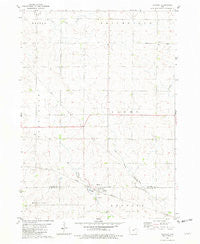 Stanley Iowa Historical topographic map, 1:24000 scale, 7.5 X 7.5 Minute, Year 1981