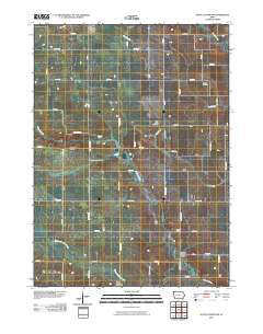 State Center NW Iowa Historical topographic map, 1:24000 scale, 7.5 X 7.5 Minute, Year 2010