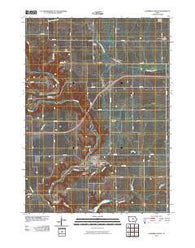 Steamboat Rock Iowa Historical topographic map, 1:24000 scale, 7.5 X 7.5 Minute, Year 2010