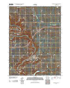 Steamboat Rock Iowa Historical topographic map, 1:24000 scale, 7.5 X 7.5 Minute, Year 2010
