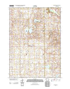 Superior Iowa Historical topographic map, 1:24000 scale, 7.5 X 7.5 Minute, Year 2013