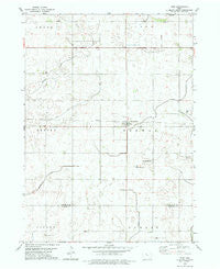 Thor Iowa Historical topographic map, 1:24000 scale, 7.5 X 7.5 Minute, Year 1979