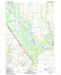 Toolesboro Iowa Historical topographic map, 1:24000 scale, 7.5 X 7.5 Minute, Year 1992