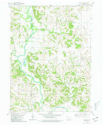 Trenton Iowa Historical topographic map, 1:24000 scale, 7.5 X 7.5 Minute, Year 1980