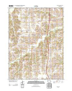 Truro Iowa Historical topographic map, 1:24000 scale, 7.5 X 7.5 Minute, Year 2013