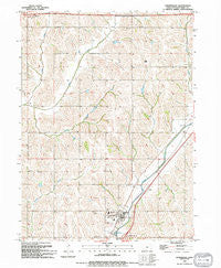Underwood Iowa Historical topographic map, 1:24000 scale, 7.5 X 7.5 Minute, Year 1994