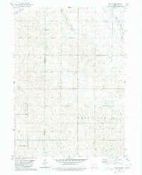 Vail NE Iowa Historical topographic map, 1:24000 scale, 7.5 X 7.5 Minute, Year 1980