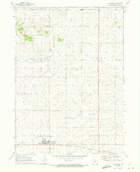 Van Horne Iowa Historical topographic map, 1:24000 scale, 7.5 X 7.5 Minute, Year 1971