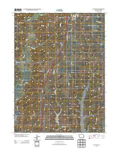 Van Wert Iowa Historical topographic map, 1:24000 scale, 7.5 X 7.5 Minute, Year 2013