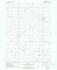 Vincent Iowa Historical topographic map, 1:24000 scale, 7.5 X 7.5 Minute, Year 1979