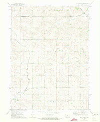 Viola Center Iowa Historical topographic map, 1:24000 scale, 7.5 X 7.5 Minute, Year 1971