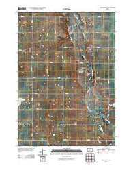 Wallingford Iowa Historical topographic map, 1:24000 scale, 7.5 X 7.5 Minute, Year 2010